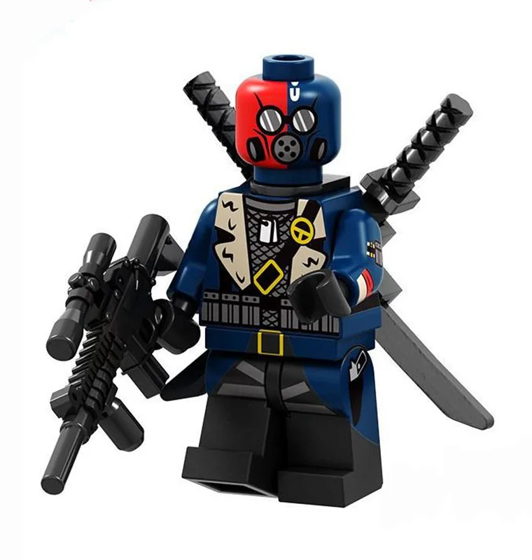 خرید آدمک لگویی فله مینی فیگور لگویی «دث استروک، پسر قرمز از سری دی سی»  Pogo Minifigures Lego Red Son Deathstroke PG1720