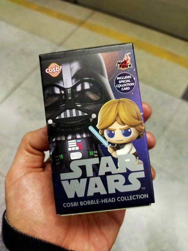 خرید بسته 8 عددی فیگور Hot Toys «مجموعه جنگ ستارگان» به علاوه یک فیگور هدیه Hot Toys Cosbi Bobble-Head Collection Star Wars Collection Series CBX072