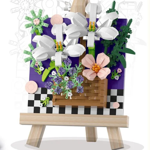 لگو گل بوم نقاشی 7211 Flower Painting