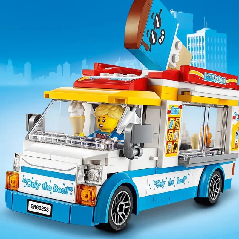 ،لگو بستنی، لگو دختر، لگو شهری، لگو اسکیت برد، لگو «کامیون بستنی»  Lego Cities Cream Truck 11528