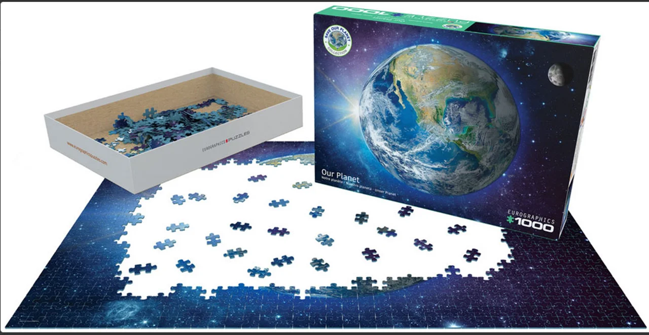 پازل یوروگرافیک 1000 تکه «سیاره ما» Eurographics Puzzle Our Planet 1000 pieces 6000-5541