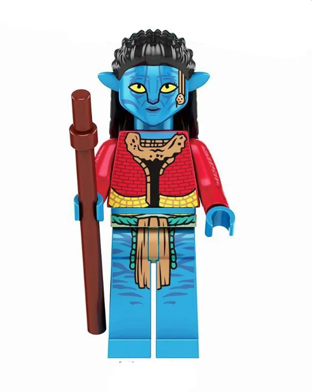 خرید آدمک لگویی فله مینی فیگور لگویی «موآت آواتار از سری فیلم و سریال آواتار» FD Minifigures Lego Mo'at Avatar FD040
