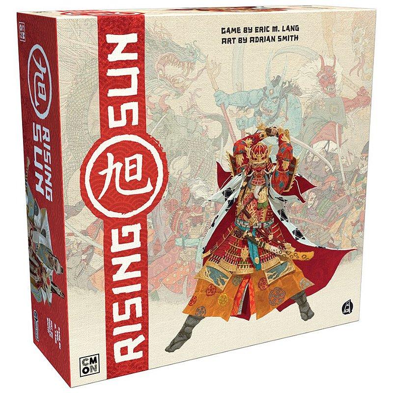 بازی استراتژیک Rising Sun رایزینگ سان با مینیاتورها و صفحه بازی