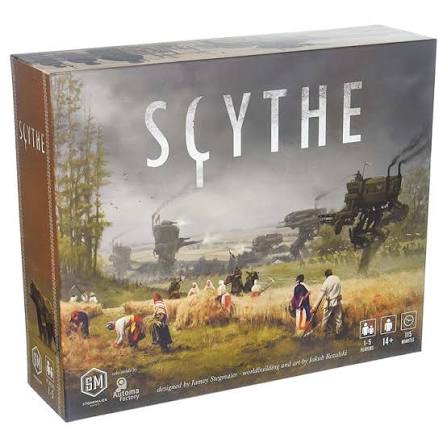 بازی استراتژیک Scythe سایس با فضای جنگی و رباتهای مکانیکی