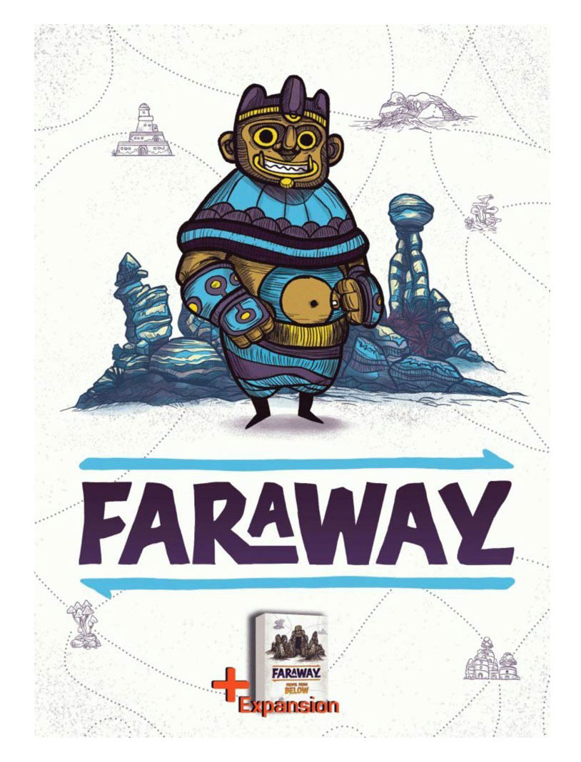 بازی دوردست Faraway؛ بازی فکری استراتژیک با کارت