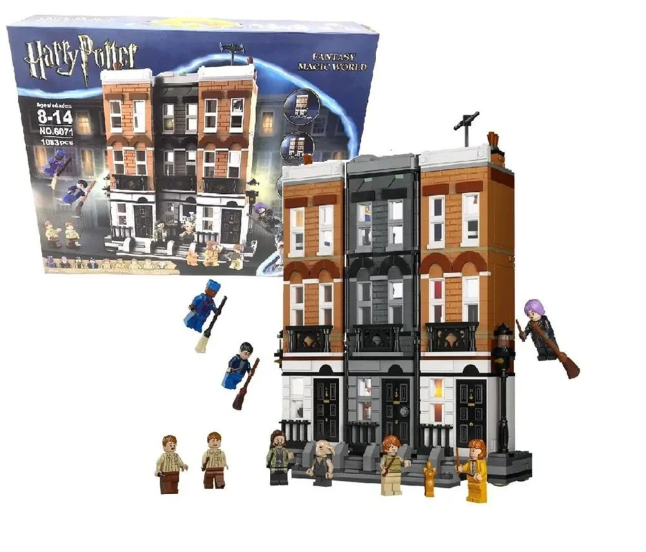خرید لگو هری پاتر «میدان گریمو: دفتر مرکزی سفارش ققنوس»  Bricks Blocks Harry Potter Grimmo Square: Headquarters of the Phoenix Order 6071
