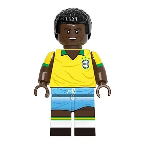 مینی فیگور لگو  فوبتالیست پله  10 Pelé