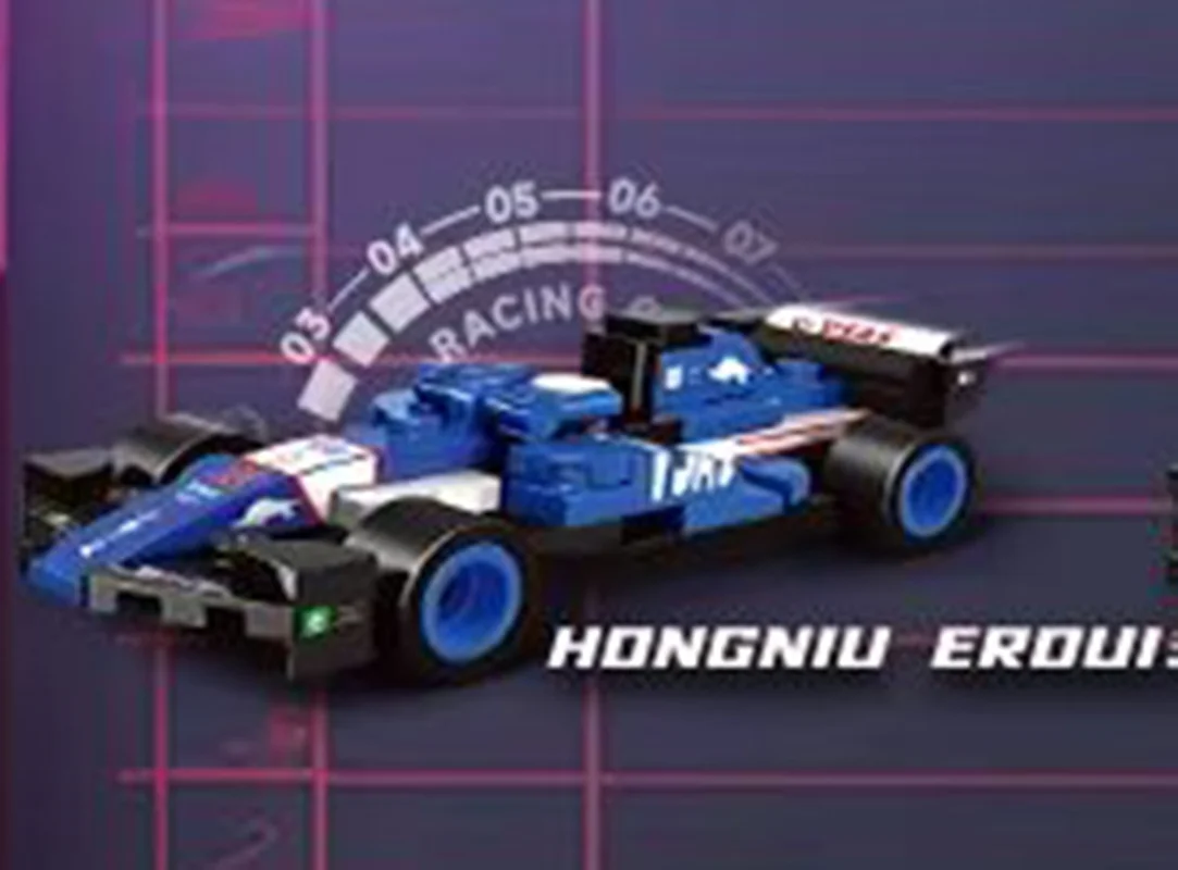 تصویر سهبعدی لگو ماشین Hongniu Erdui C1025