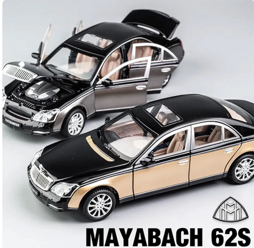 خرید ماشین فلزی ایکس ال جی «62S مرسدس میباخ» ماشین فلزی XLG Diecast Car Model Mercedes Maybach 62S 2003 M929H