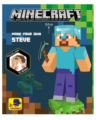 ماکت مقوایی ماینکرفت استیو Minecraft Steve