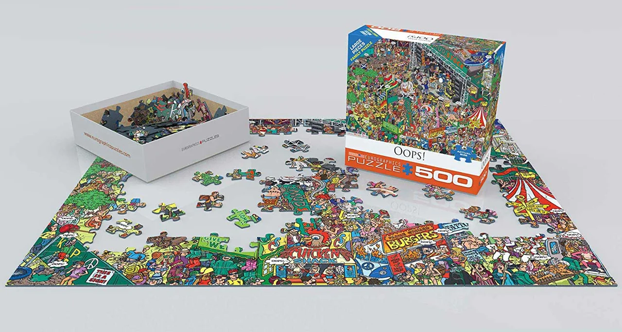 پازل یوروگرافیک 500 تکه «اوه!» Eurographics Puzzle Oops! 500 pieces 8500-5459
