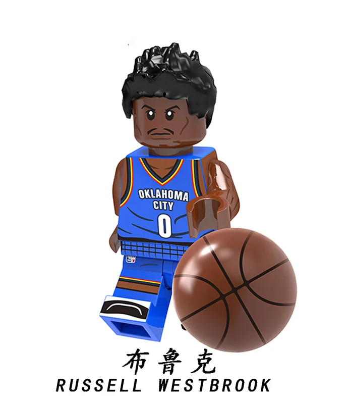 مینی فیگور لگو راسل وستبروک Russell Westbrook بازیکن NBA