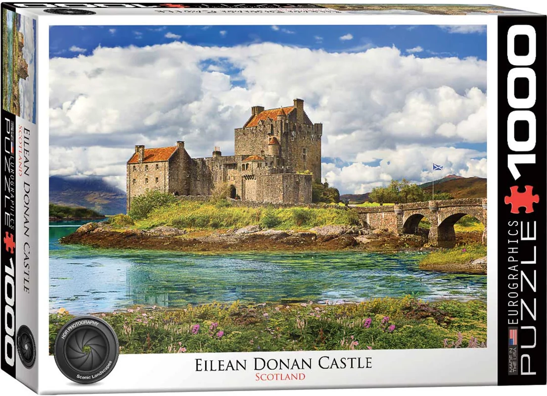 پازل یوروگرافیک 1000 تکه «قلعه ایلان دونان - اسکاتلند» Eurographics Puzzle Eilean Donan Castle - Scotland Shop 1000 pieces 6000-5375