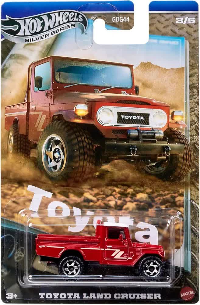 ماشین هات ویلز پریمیوم سری سیلور تویوتا لندکروز مدل Premium Silver Series Toyota Land Cruiser