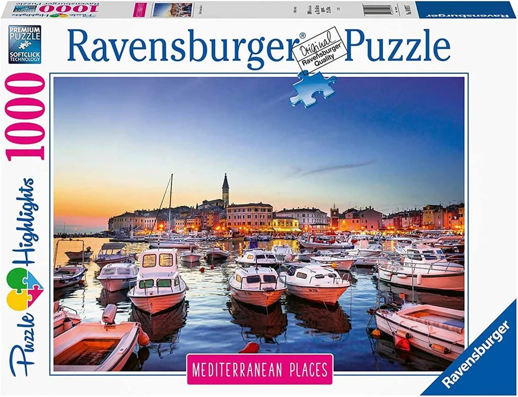 پازل رونزبرگر 1000 تکه «مکان های مدیترانه ای کرواسی» Ravensburger Puzzle Mediterranean Places Croatia 1000 Pieces 14979