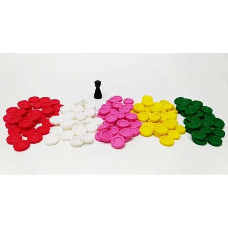 توکنهای ساختمان و اسکناسهای بازی