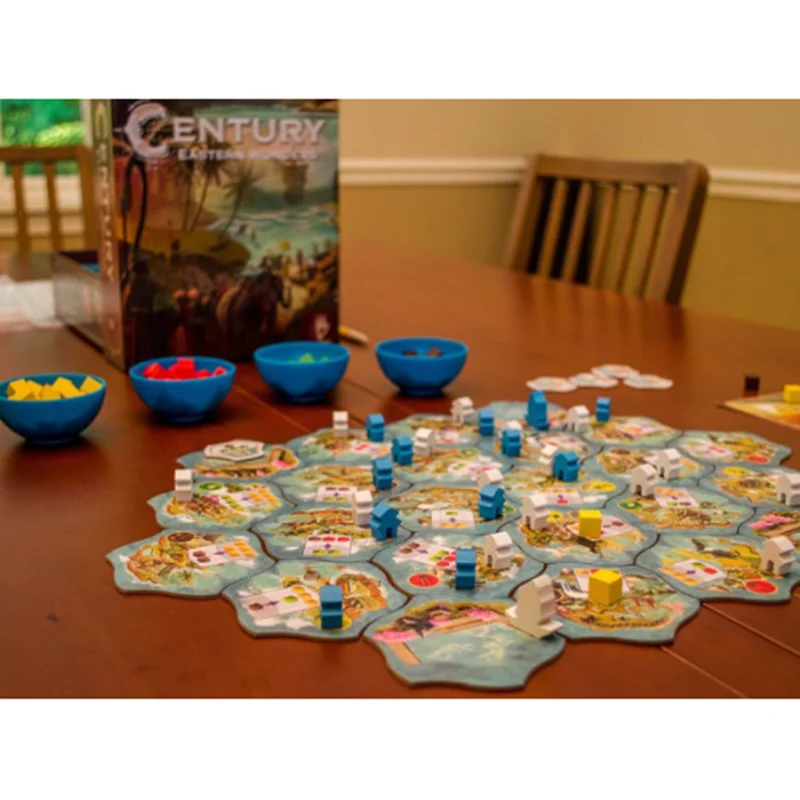 مهره های بازی سنچری قرن: شگفتی های شرق Century: Eastern Wonders Board game