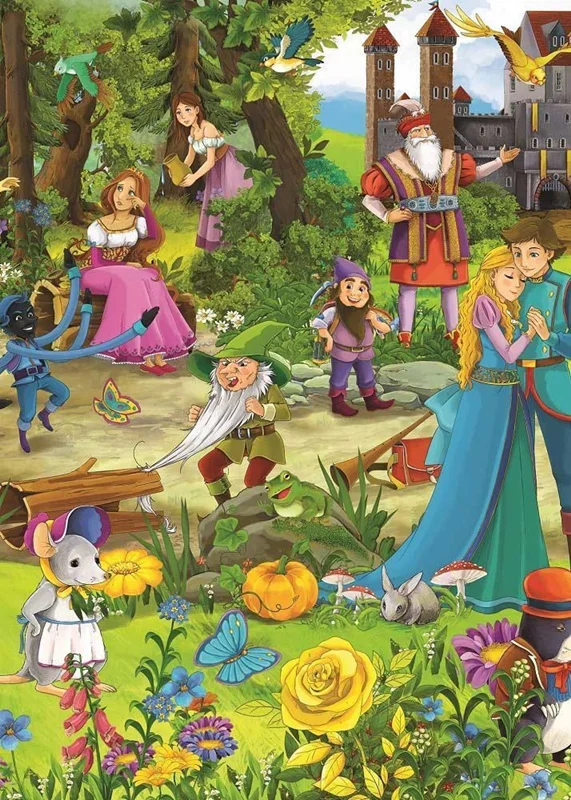 خرید آرت پازل 150 تکه کودکان «مهمانان پادشاه» Art Kids Puzzle King's Guests 150 Pieces 4524