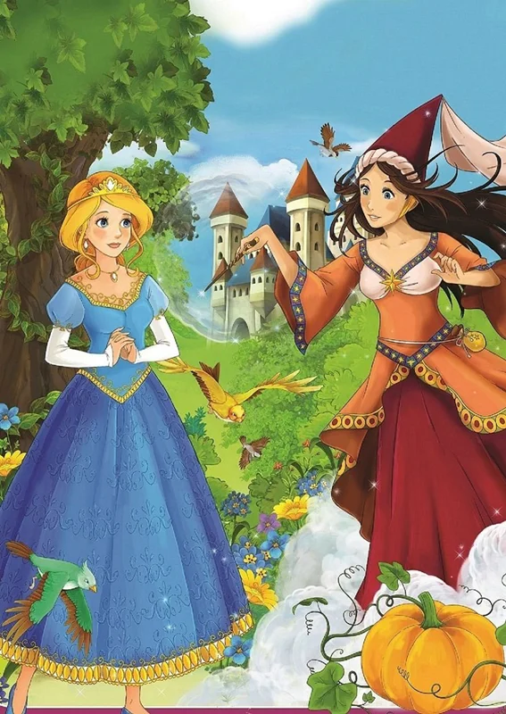 خرید آرت پازل 100 تکه کودکان «دختر جادویی، دختر ساحر، دختر جادوگر»  Art Puzzle Kids Magic Girl 100 Pieces 5623