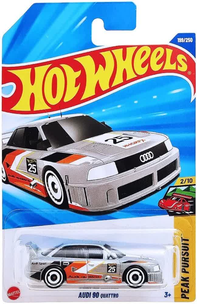 ماشین هات ویلز آئودی 90 کواترو طوسی مدل Audi 90 Quattro