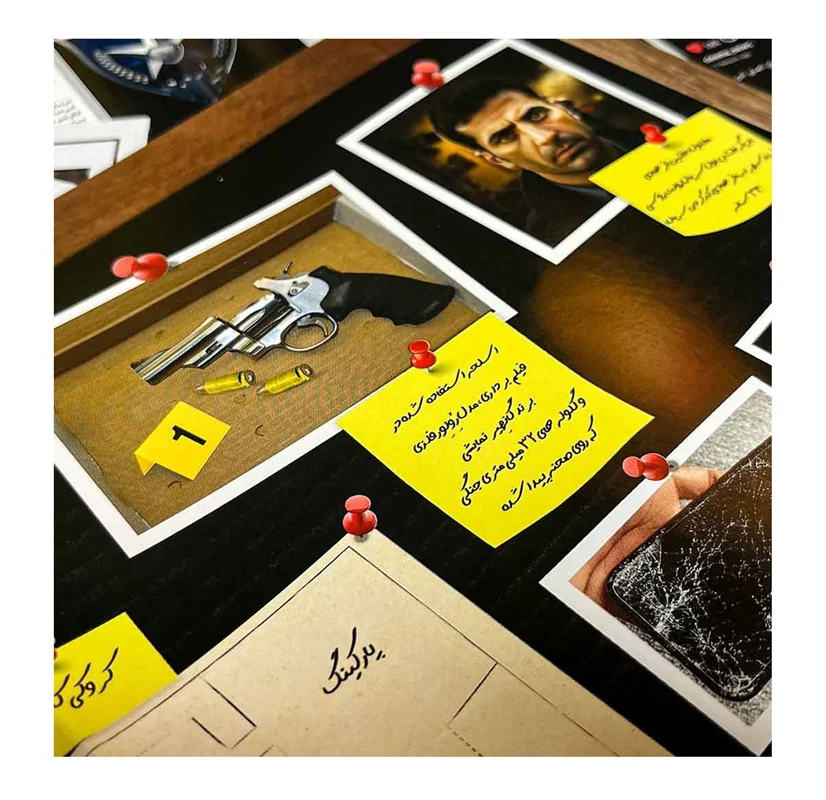 کارتهای سرنخ بازی پرونده معمایی رولت روسی