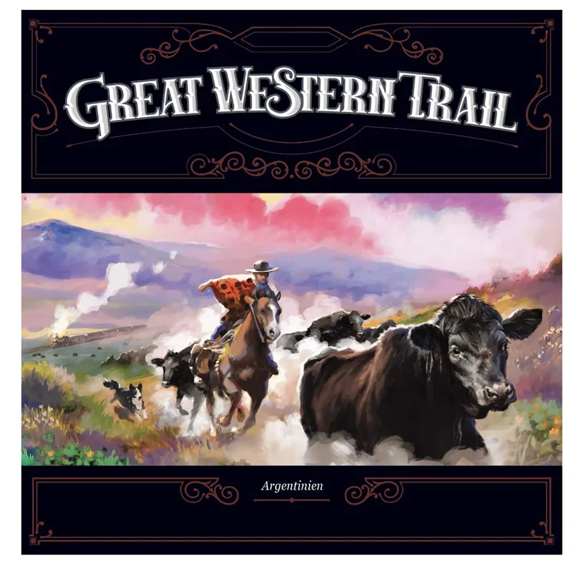 جعبه اصلی بازی مسیر بزرگ غرب: آرژانتین - نمای جلو