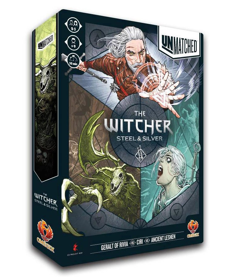 بازی بی همتا آنمچد ویچر پولاد و نقره Unmatched: The Witcher Steel and Silver