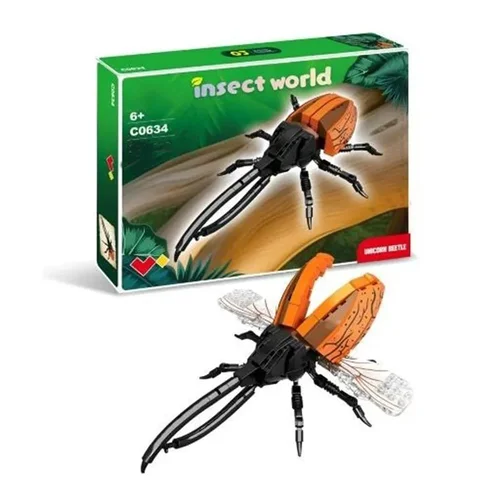 لگو سوسک کرگدنی دنیای حشرات Unicorn Beetle C0634-02