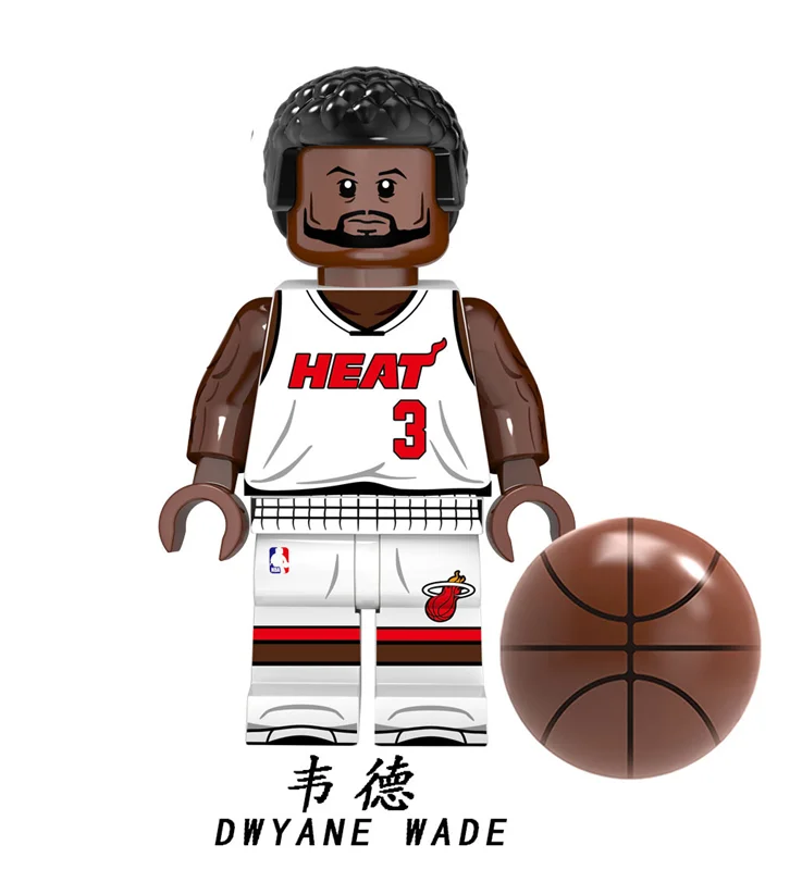 مینی فیگور لگو دوین وید Dwyane Wade بازیکن NBA
