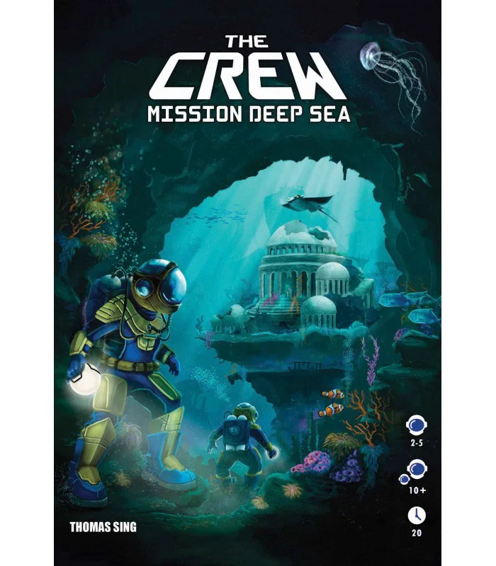 خرید بازی فکری کرو: خدمه، ماموریت در اعماق اقیانوس THE CREW: MISSION DEEP SEA Boardgame