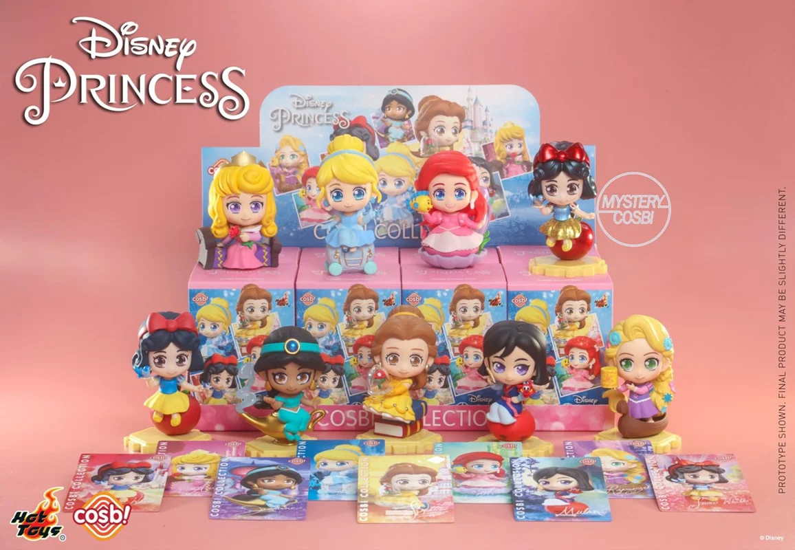 خرید فیگور پرنسس های دیزنی مجموعه فانتزی کازبی Hot Toys Disney Princess - Princess Cosbi Collection Pixar Figure