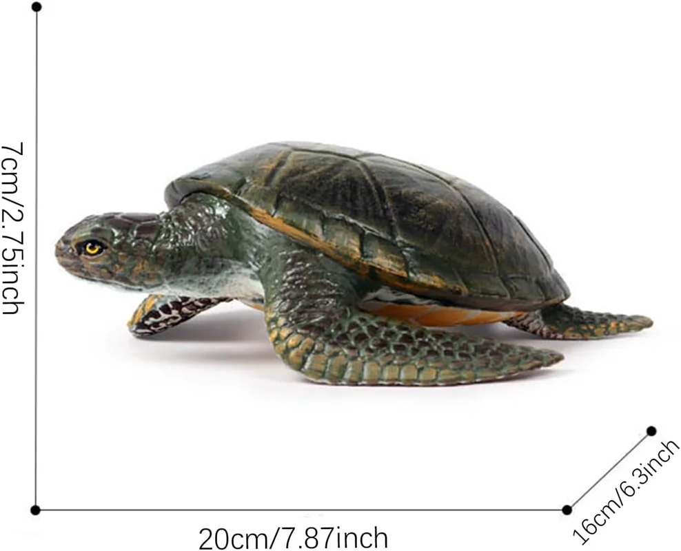 فیگور لاک پشت دریایی Garden Sea Turtle نمای جلویی