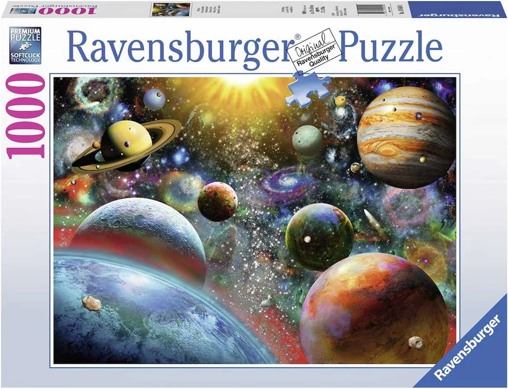 پازل رونزبرگر 1000 تکه «نمای سیاره ها» Ravensburger Puzzle Planetary Vision 1000 Pieces 19858
