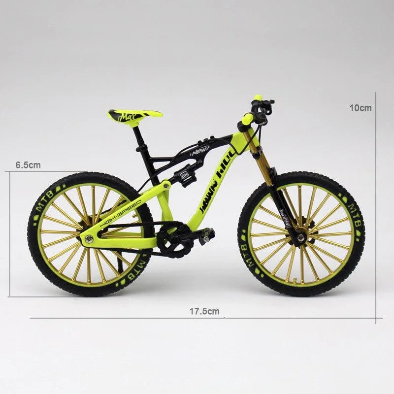 اندازه های ماکت فلزی دوچرخه دانهیل08186   Metal Bicycle Model Down Hill 08186