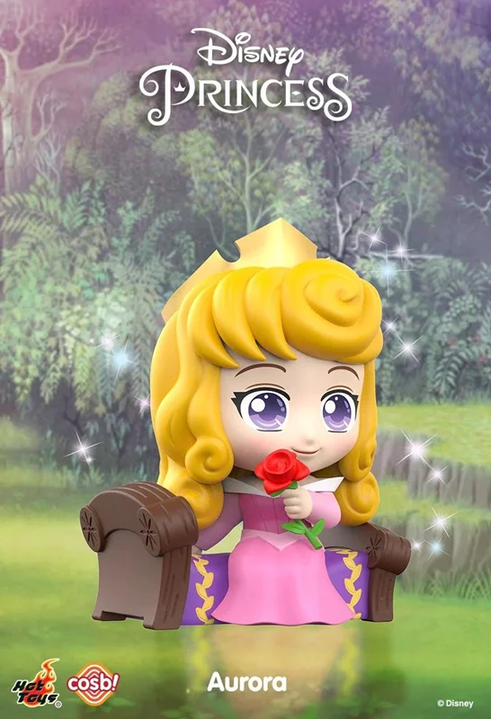 خرید فیگور مجموعه فانتزی کازبی «آورورا، زیبای خفته» Hot Toys Disney Princess - Princess Cosbi Collection Aurora Figure