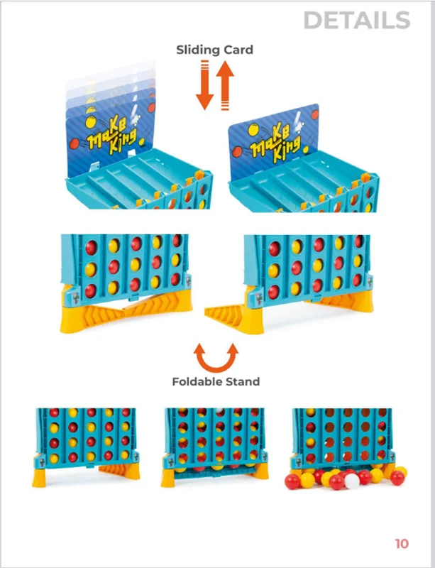 بازی میکینگ فور Make King 4 - نحوه قرار دادن مهرهها