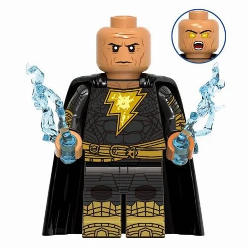 مینی فیگور لگو  بلک آدام با شنل مشکی Black Adam