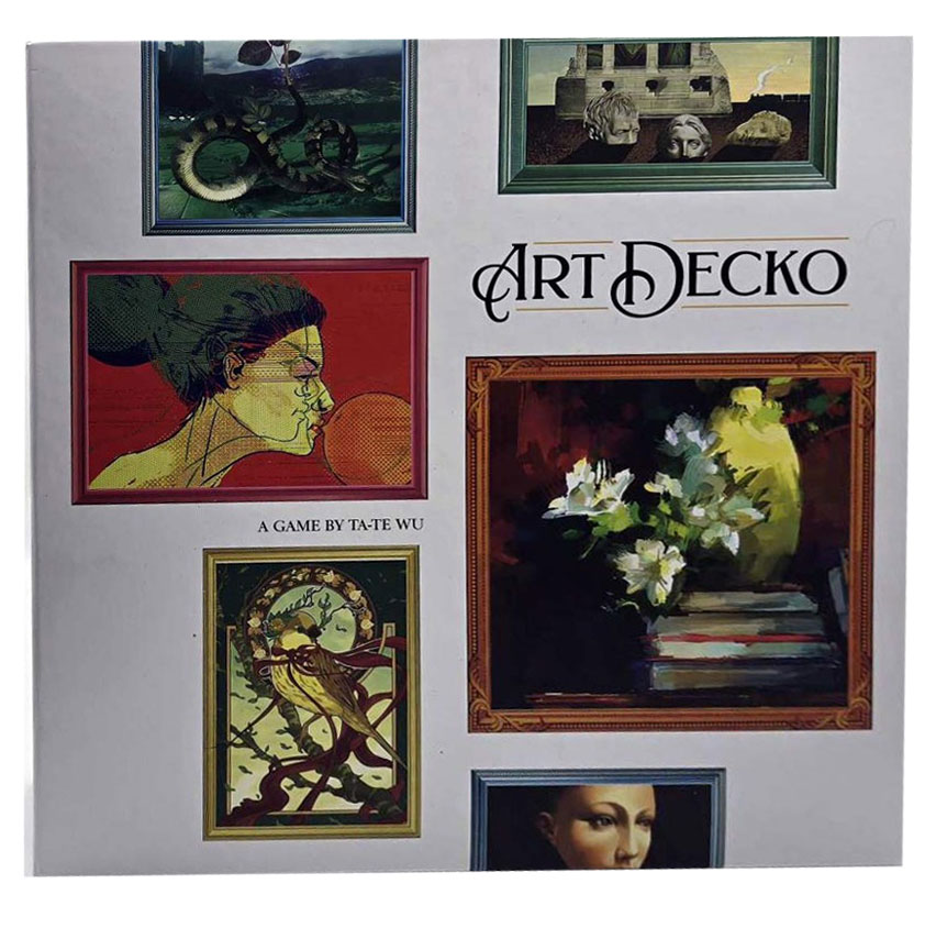 بازی فکری آرت دکو Art Decko | بازی استراتژیک گردآوری آثار هنری