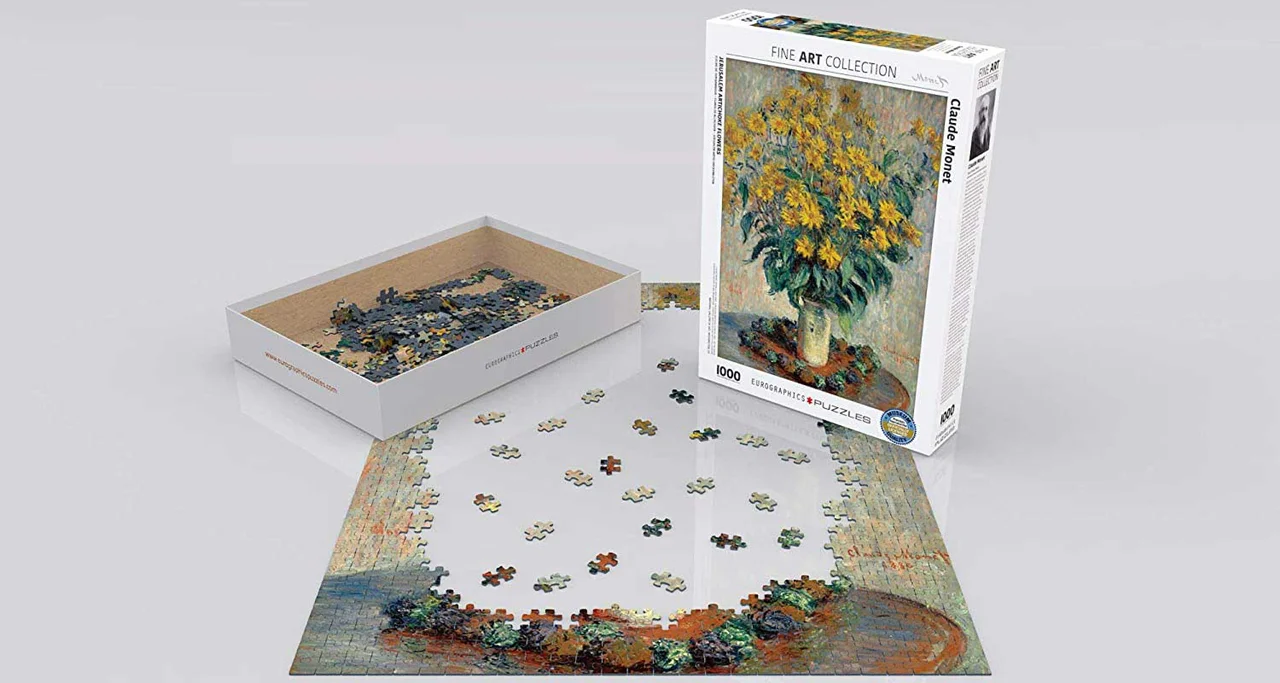 پازل یوروگرافیک 1000 تکه «گل آرتیشو اورشلیم» Eurographics Puzzle Jerusalem Artichoke Flowers 1000 pieces 6000-0319