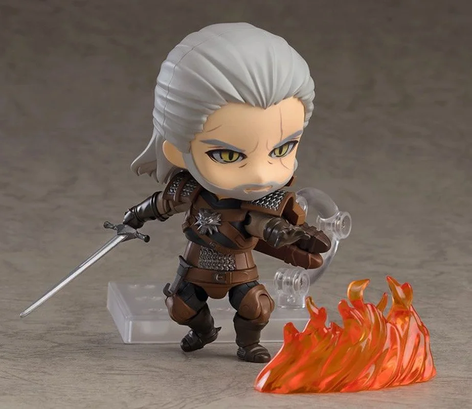 خرید فیگور نندروئید ویچر «گرالت: گرگ سفید» A Nendoroid Action Figure of Geralt, The Witcher 3