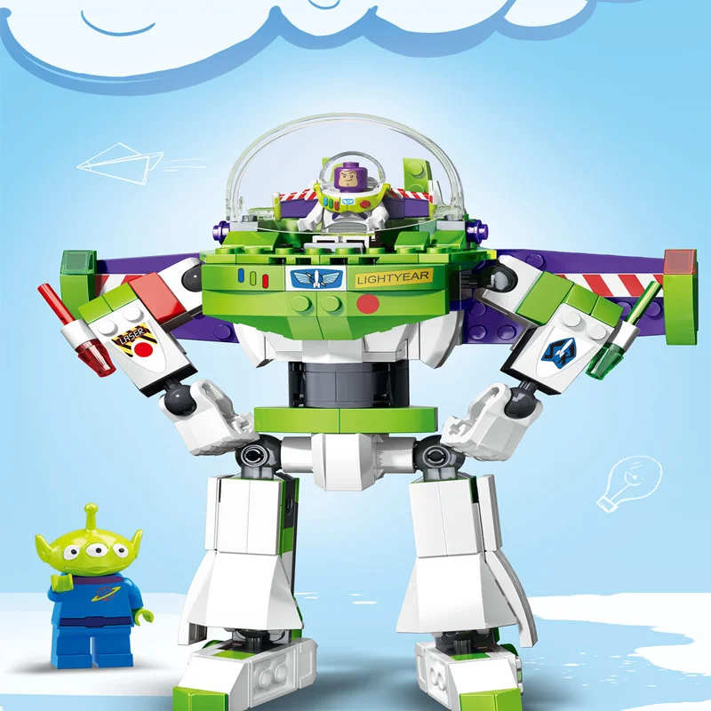 خرید لگو اس ایکس «داستان اسباب بازی های 4، باز لایتیر» SX Block Toys Story 4 Buzz Light Year Disney Lego 9060