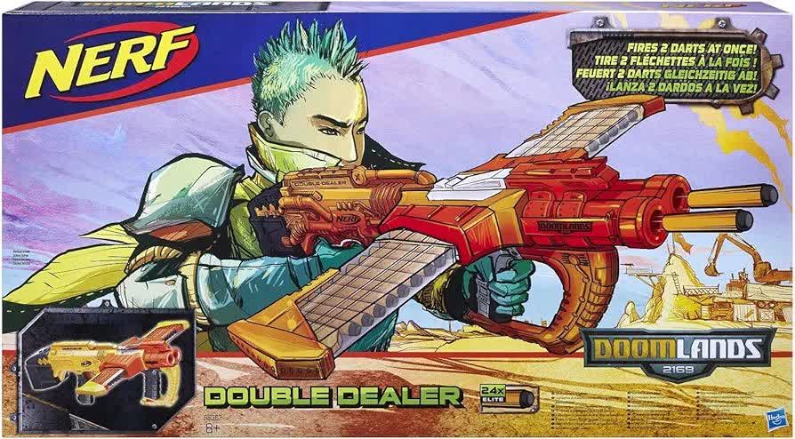 تفنگ تیر ابری نرف دابل Nerf Doomlands Double Dealer Blaster B5367