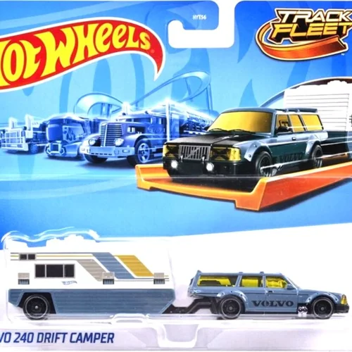 ماشین فلزی هات ویلز ولوو 240 دریفت کمپر Volvo 240 Drift Camper