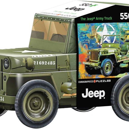Military Jeep Tin