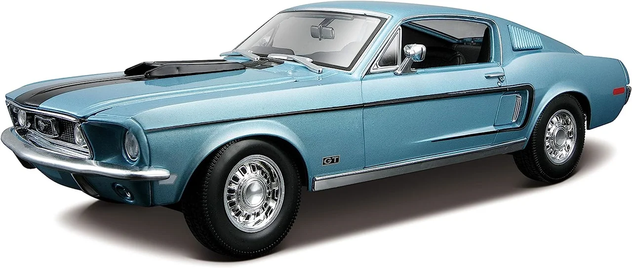 خرید ماشین فلزی مایستو «فورد موستانگ 1968» ماشین فلزی Maisto 1968 Ford Mustang GT Cobra Jet 31167