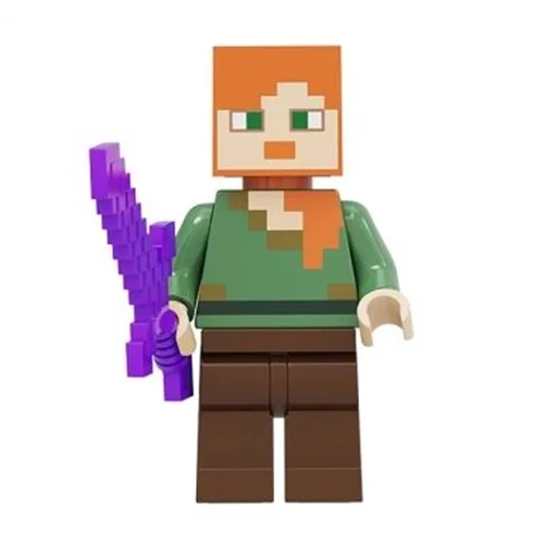 مینی فیگور لگو الکس با شمشیر بنفش Alex