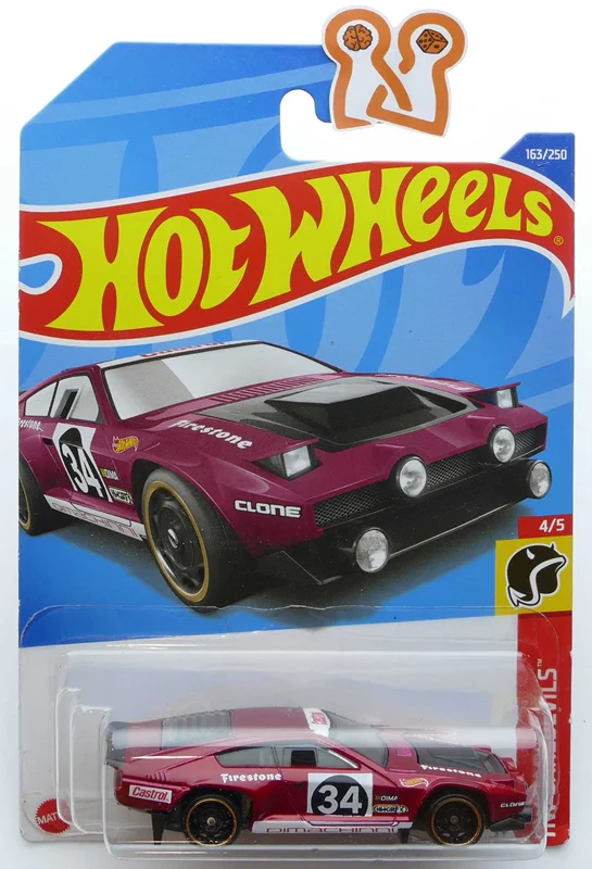نمای جانبی ماشین فلزی هات ویلز دیما چیننی ولوچه مدل Hot Wheels Dima Chinni Veloce