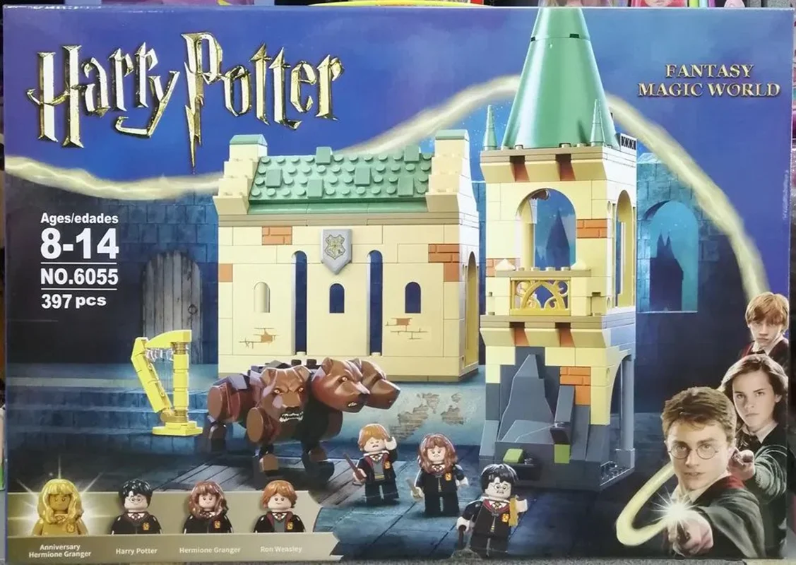 خرید لگو هری پاتر «هاگوارتز: ملاقات با فلوفی»  Bricks Blocks Harry Potter Hogwarts: Fluffy Encounter 6055