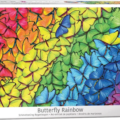 پازل یوروگرافیک 1000 تکه «رنگین کمان پروانه ها» 5603-6000