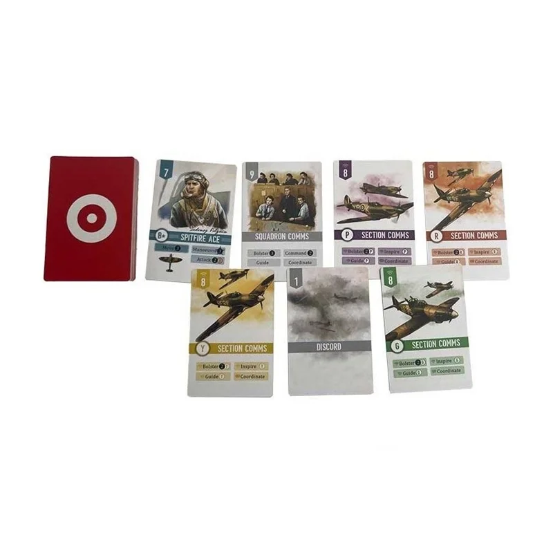 کارتهای بازی بی باکان نبرد بریتانیا با طراحی گرافیکی زیبا